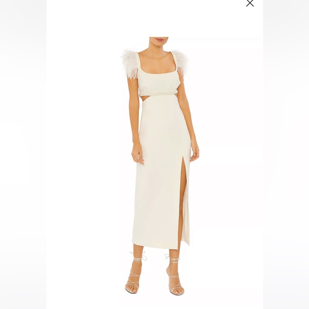 Likely Taliah Midi Gown White